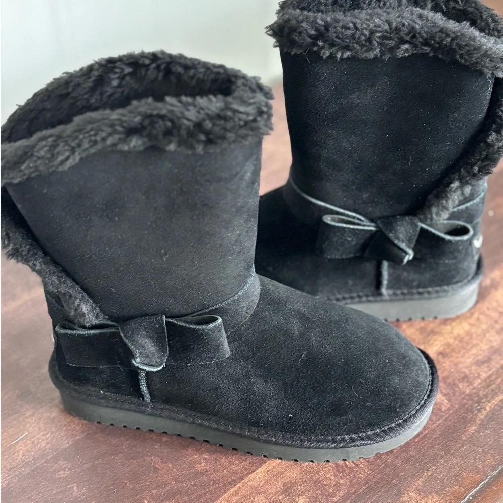 Koolaburra by UGG Suede Bow Short Boots - Arlena_7